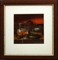 Vlasta Kahovcová - Když už všichni spí - signovaný umělecký tisk